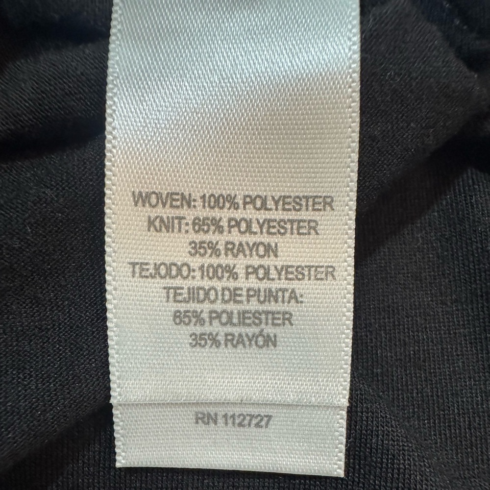 Black White Geometric Print Sleeveless Blouse Minimalist Size S Hanna & Gracie - Picture 5 of 5